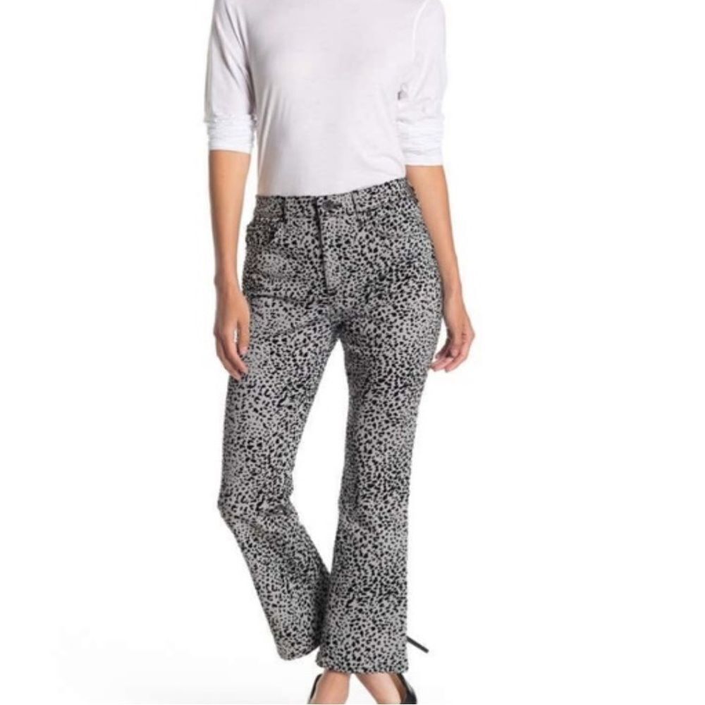 NWT Rag & Bone Hana Cheetah Print Crop Jean Size: 24 - Picture 2 of 15